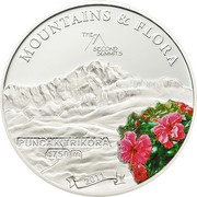 5 Dollars Puncak Trikora, Palau, 2011 reverse image