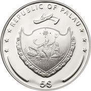 5 Dollars Incense obverse image