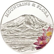 5 Dollars Mount Fuji, Palau, 2011 reverse image