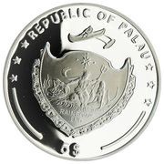 5 Dollars Chevrolet Corvette obverse image