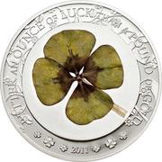 5 Dollars Ounce of Luck 2011, Palau, 2011 reverse image