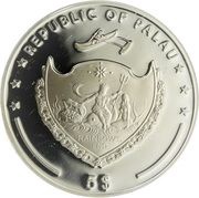 5 Dollars Volkswagen Beetle obverse image
