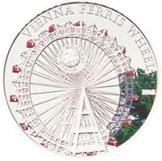 5 Dollars Vienna Ferris Wheel, Palau, 2012 reverse image