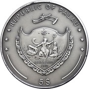 5 Dollars Red Squirrel obverse image