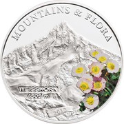 5 Dollars Weisshorn, Palau, 2012 reverse image