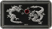 5 Dollars Year of the Dragon: Playing Ball, Palau, 2012 reverse image