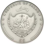 5 Dollars Topaz obverse image