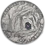 5 Dollars Topaz, Palau, 2012 reverse image