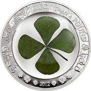 5 Dollars Ounce of Luck 2012, Palau, 2012 reverse image