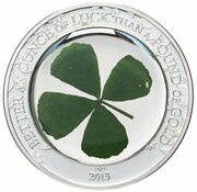 5 Dollars Ounce of Luck, Palau, 2013 reverse image