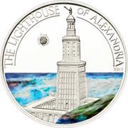 5 Dollars Lighthouse of Alexandria, Palau, 2013 reverse image