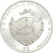 5 Dollars The Historic Meeting obverse image