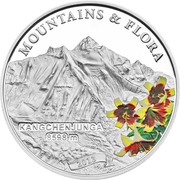 5 Dollars Kangchenjunga, Palau, 2013 reverse image