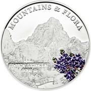 5 Dollars Mount Whitney, Palau, 2013 reverse image