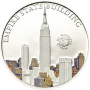 5 Dollars Empire State Building, Palau, 2013 reverse image