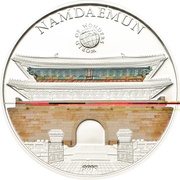 5 Dollars Namdaemun, Palau, 2013 reverse image