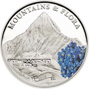 5 Dollars Finsteraarhorn, Palau, 2014 reverse image