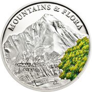 5 Dollars Dhaulagiri, Palau, 2014 reverse image