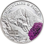 5 Dollars Monch, Palau, 2014 reverse image