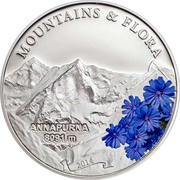 5 Dollars Annapurna, Palau, 2014 reverse image
