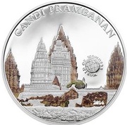 5 Dollars Candi Prambanan, Palau, 2014 reverse image