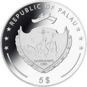 5 Dollars Porsche 911 obverse image