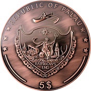 5 Dollars Treasure Game obverse image