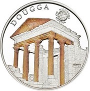 5 Dollars Dougga, Palau, 2015 reverse image