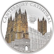 5 Dollars Canterbury Cathedral, Palau, 2015 reverse image
