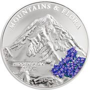 5 Dollars Hidden Peak, Palau, 2015 reverse image
