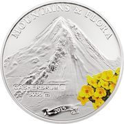 5 Dollars Gasherbrum II, Palau, 2015 reverse image