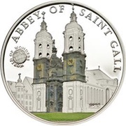 5 Dollars Abbey Of Saint Gall, Palau, 2015 reverse image