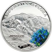 5 Dollars Jungfrau, Palau, 2016 reverse image