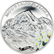 5 Dollars Mount Cook, Palau, 2016 reverse image