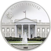 5 Dollars White House, Palau, 2016 reverse image
