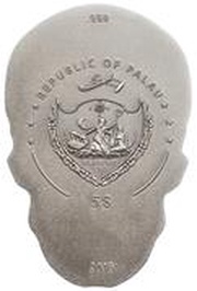5 Dollars Skull obverse image