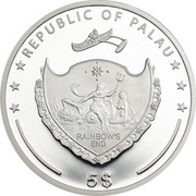 5 Dollars Ounce of Luck 2016 obverse image