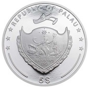 5 Dollars Squirrelfish obverse image