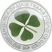 5 Dollars Ounce of Luck 2017, Palau, 2017 reverse image