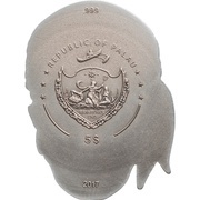 5 Dollars Pirate Skull obverse image