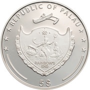 5 Dollars Elves obverse image