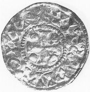 Denier In the name of Louis obverse image