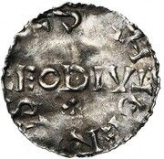 Denier - Notger Cross; in name of Otto II obverse image