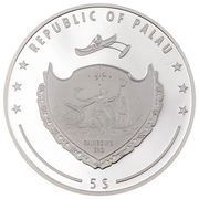 5 Dollars Chris Farley obverse image