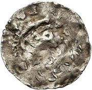 1 Denier - In the name of Henry II Visé obverse image