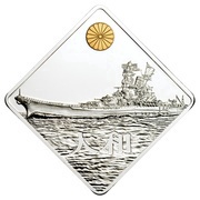 10 Dollars Yamato, Palau, 2008 reverse image
