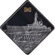 10 Dollars RN Vittorio Veneto, Palau, 2011 reverse image