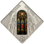 10 Dollars St. Patrick's Cathedral, Palau, 2011 reverse image