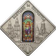 10 Dollars Santiago de Compostela, Palau, 2011 reverse image