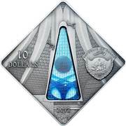 10 Dollars Catedral de Brasilia obverse image